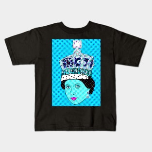 Halftone Queen No. 2 Kids T-Shirt